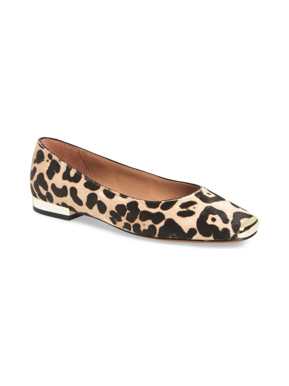 Linea Paolo Deja Genuine Calf Hair Skimmer Flat Women's Size 8